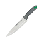 couteau de chef alvéolé pirge haute de gamme acier inoxydable pas cher