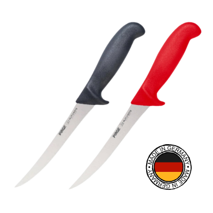 Pirge Couteau à Désosser Courbé 13 cm et 15 cm – Précision et performance professionnelle